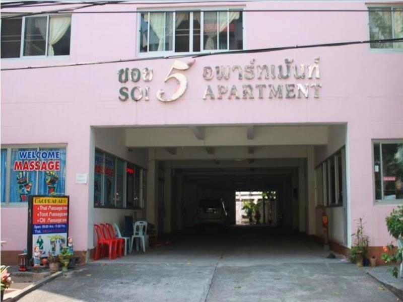 Soi 5 Apartment Pattaya Kültér fotó